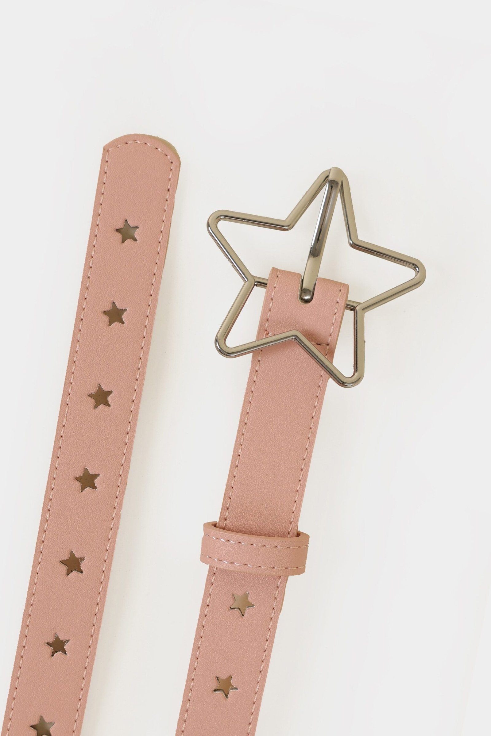 Metallic Star Buckle Belt - Image 3