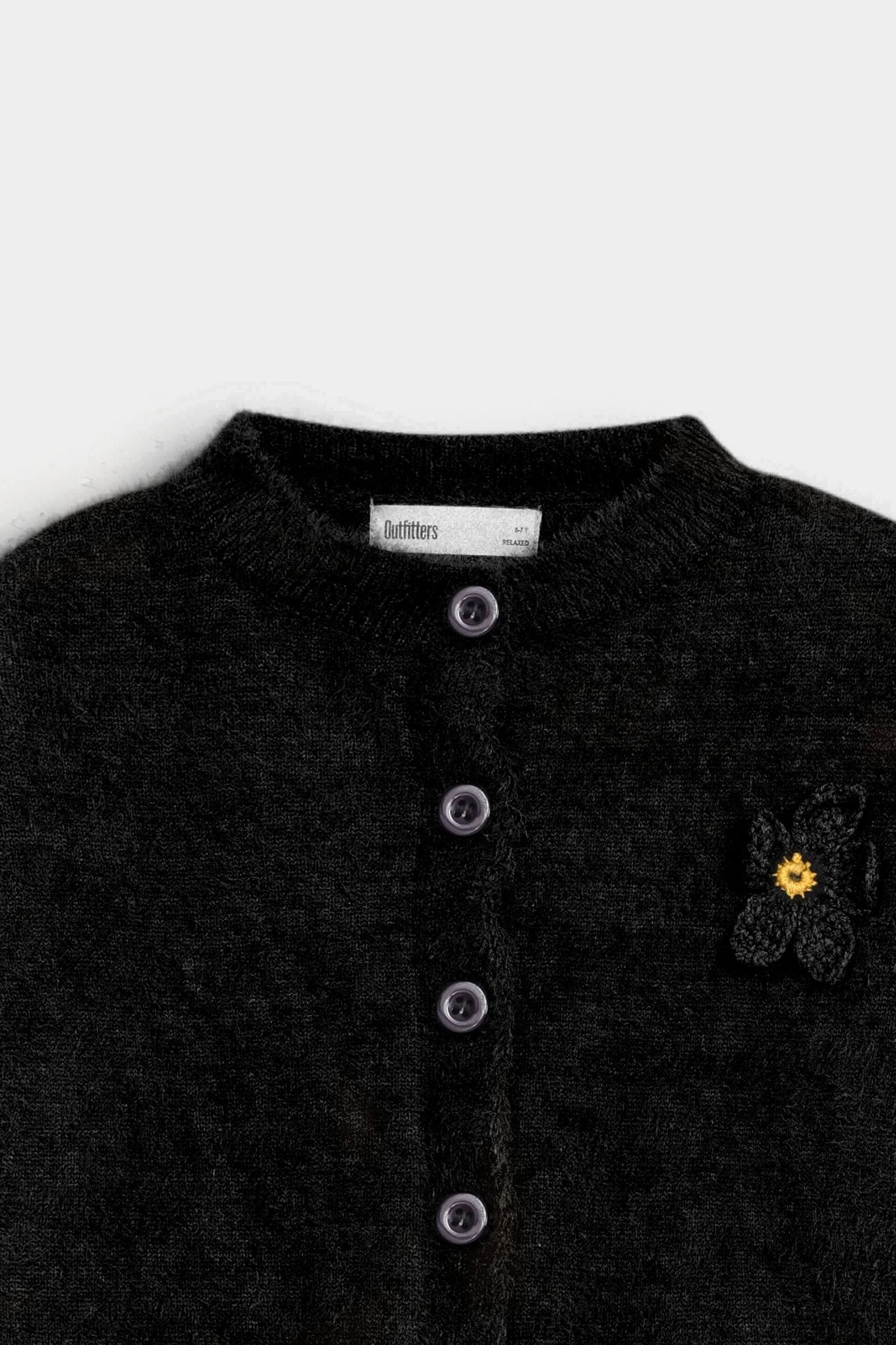 Sweater With Flower Crochet - Image 2