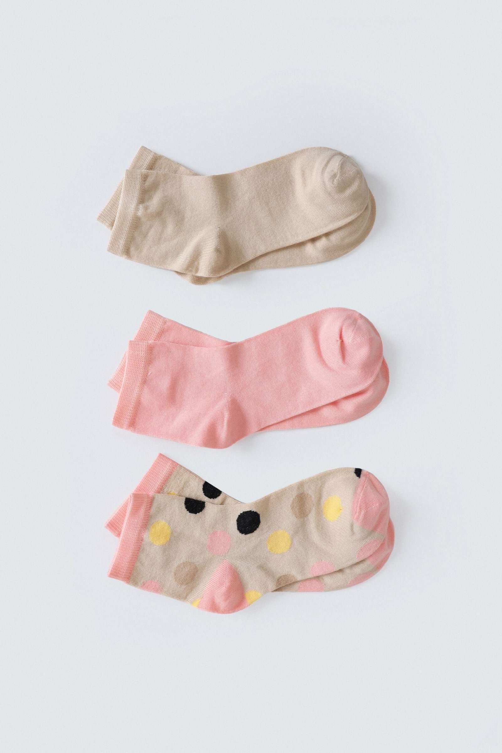 Pack of 3 Short Crew Socks
