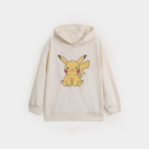 Character Graphic Pull-Over Hood