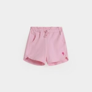 Floral Embroidered Shorts