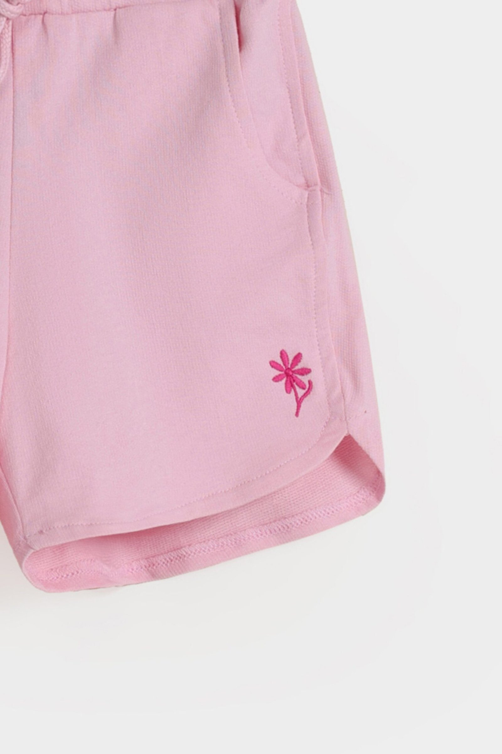 Floral Embroidered Shorts - Image 2