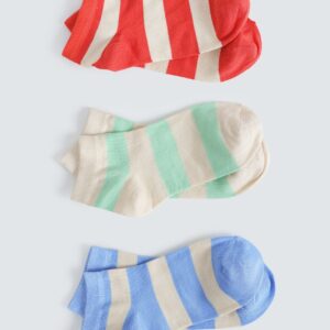 Pack Of 3-Ankle Socks