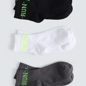 Pack Of 3-Short Crew Socks
