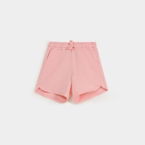 Basic Shorts With Petal Hem Detail