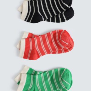 Pack Of 3-Ankle Socks