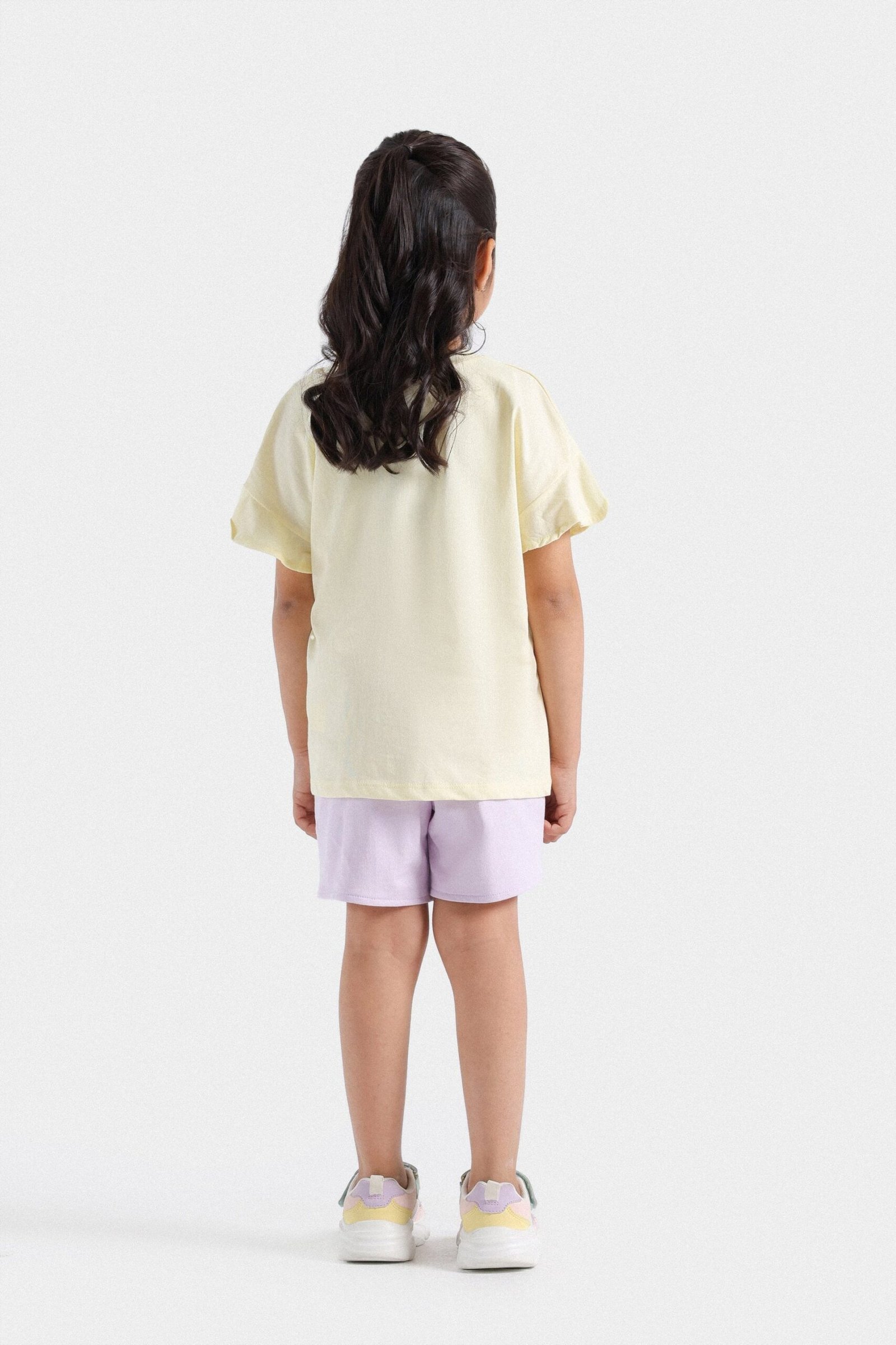 Shorts With Overlapping Frill Detail - Image 5