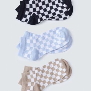 Pack Of 3 Ankle Socks