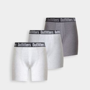 Pack Of 3-Slogan Boxers