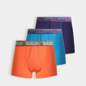 Pack Of 3-Slogan Boxers