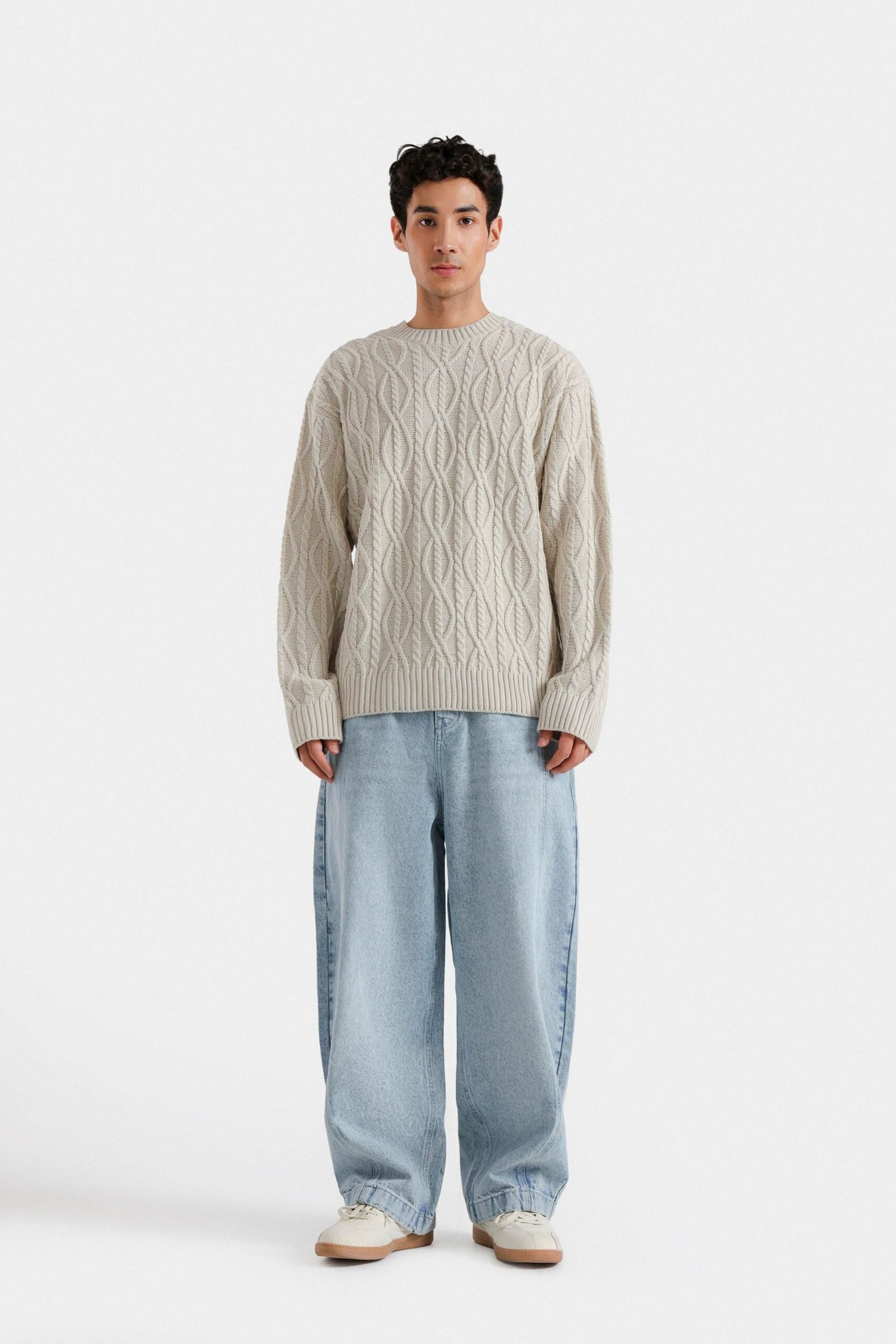 Cable Knitted Sweater - Image 8
