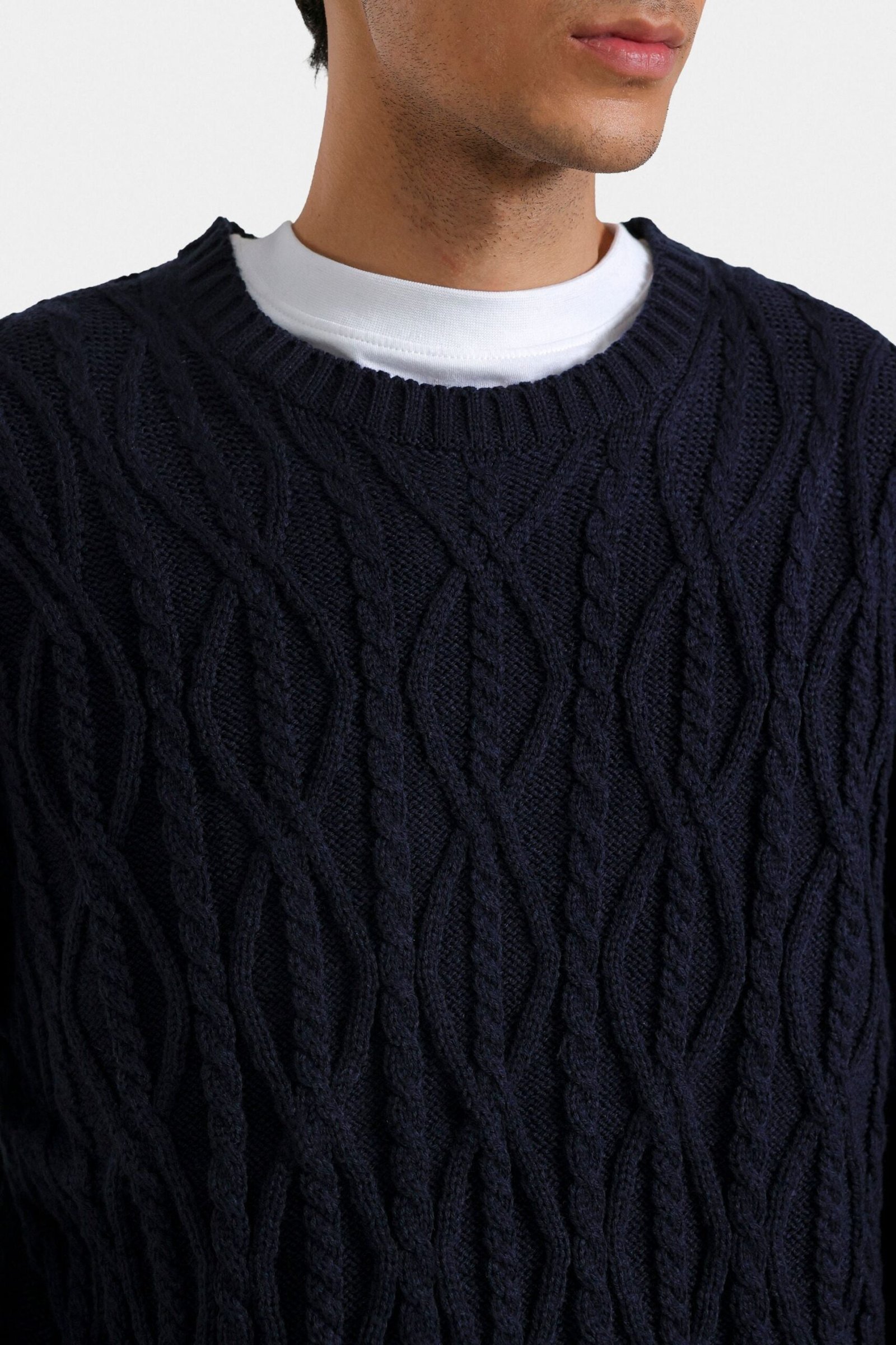 Cable Knitted Sweater - Image 2