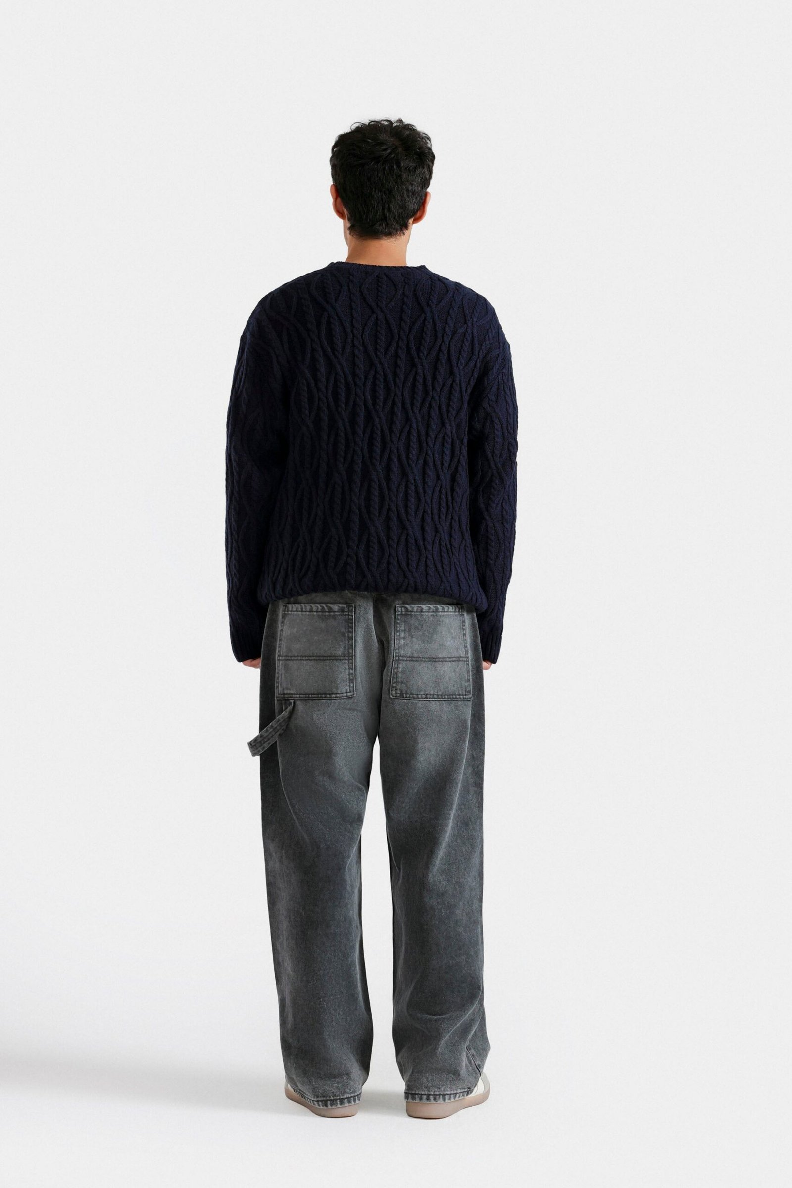 Cable Knitted Sweater - Image 4
