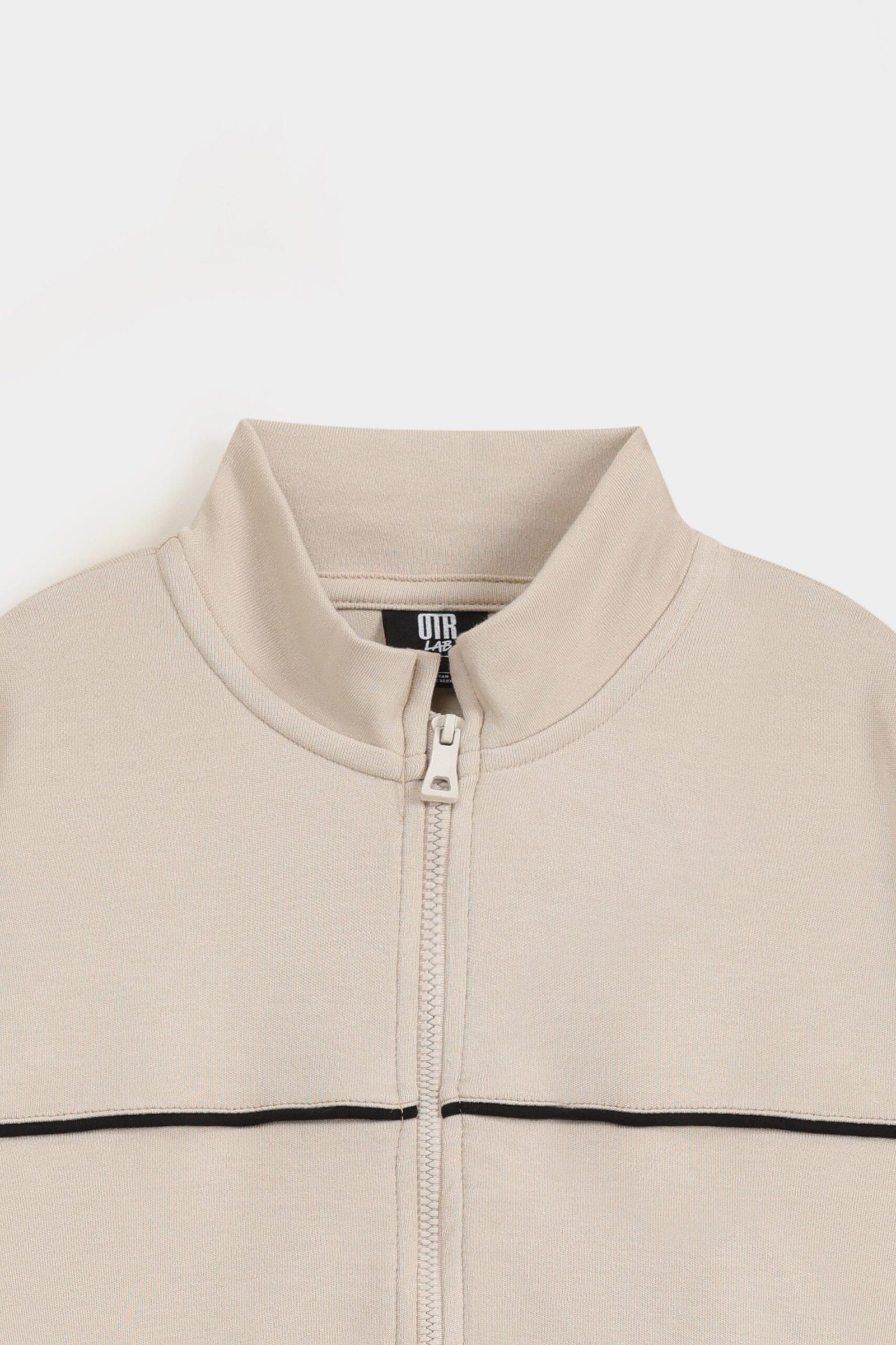 Mock Neck Activewear Zipper Sweatshirt - Image 2