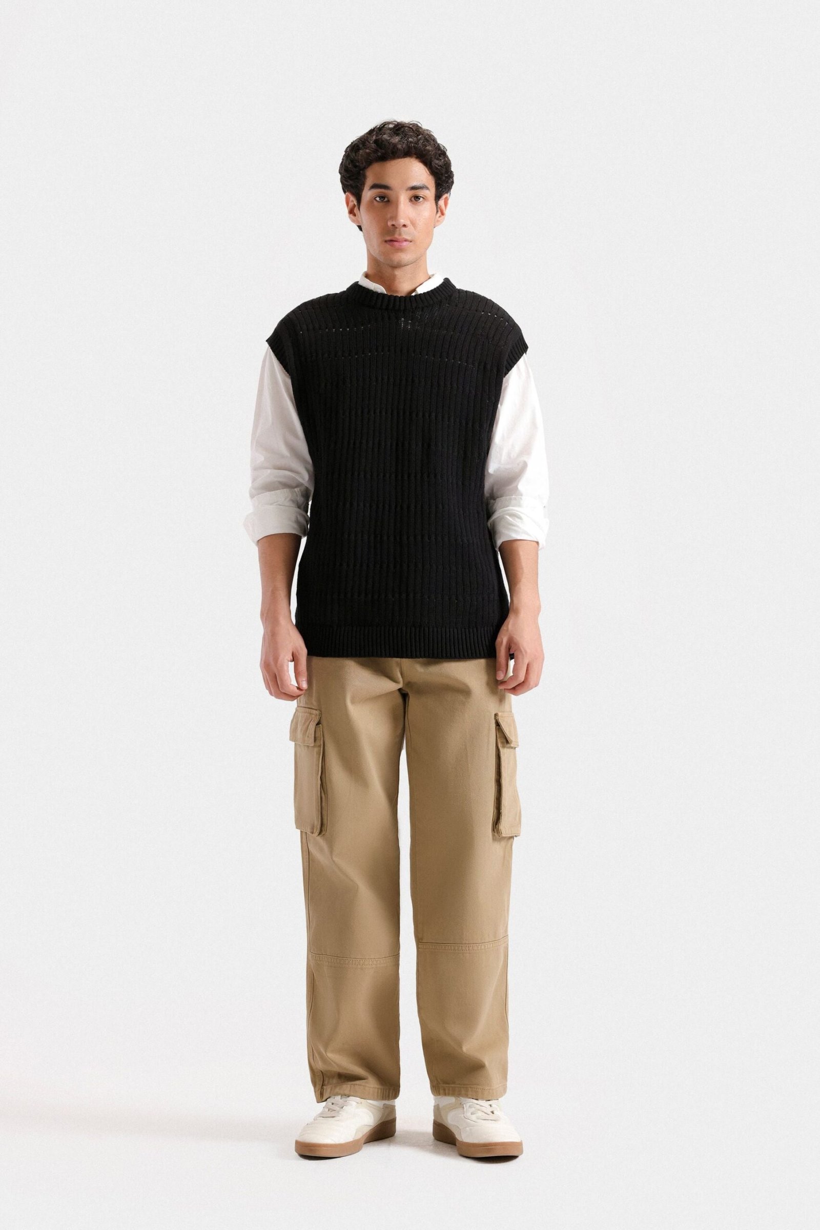 Open Knit Vest - Image 8