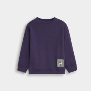 Basic Character Label Sweatshirt