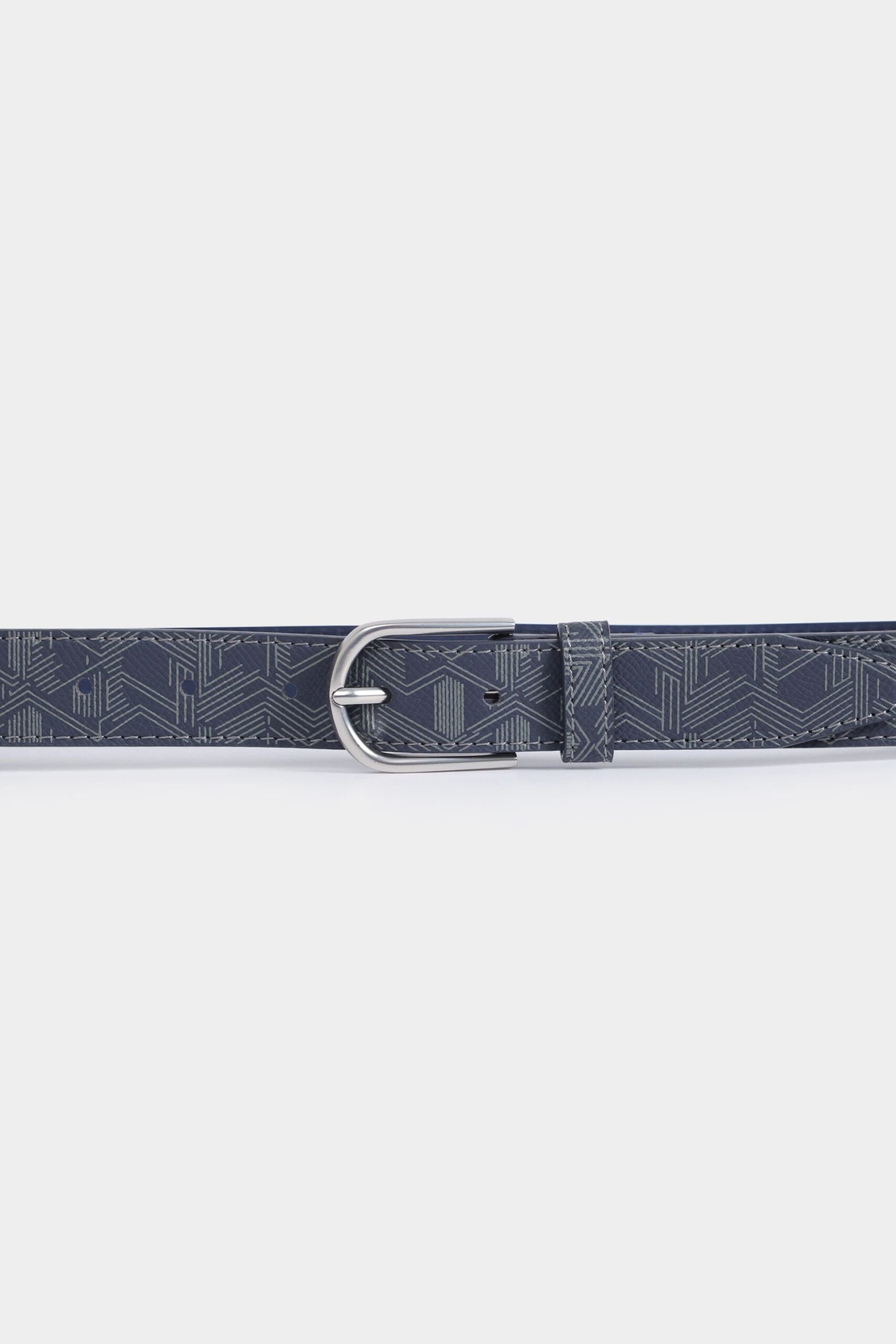 Printed Faux Leather Belt - Image 2