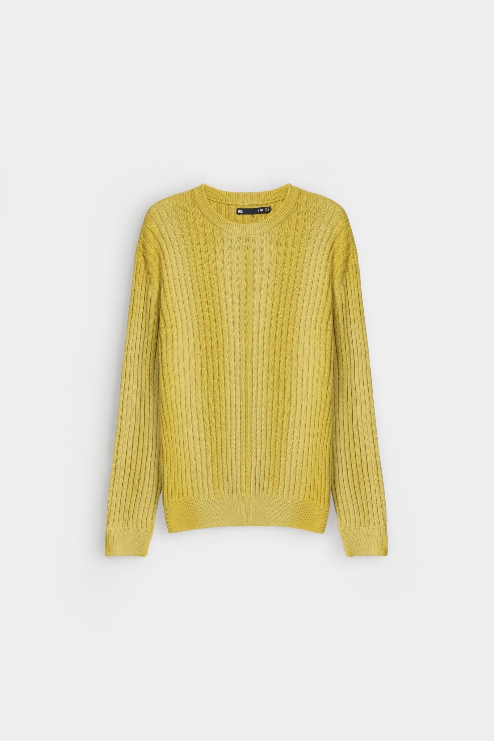 Crew Neck Ribbed Sweater - Image 12