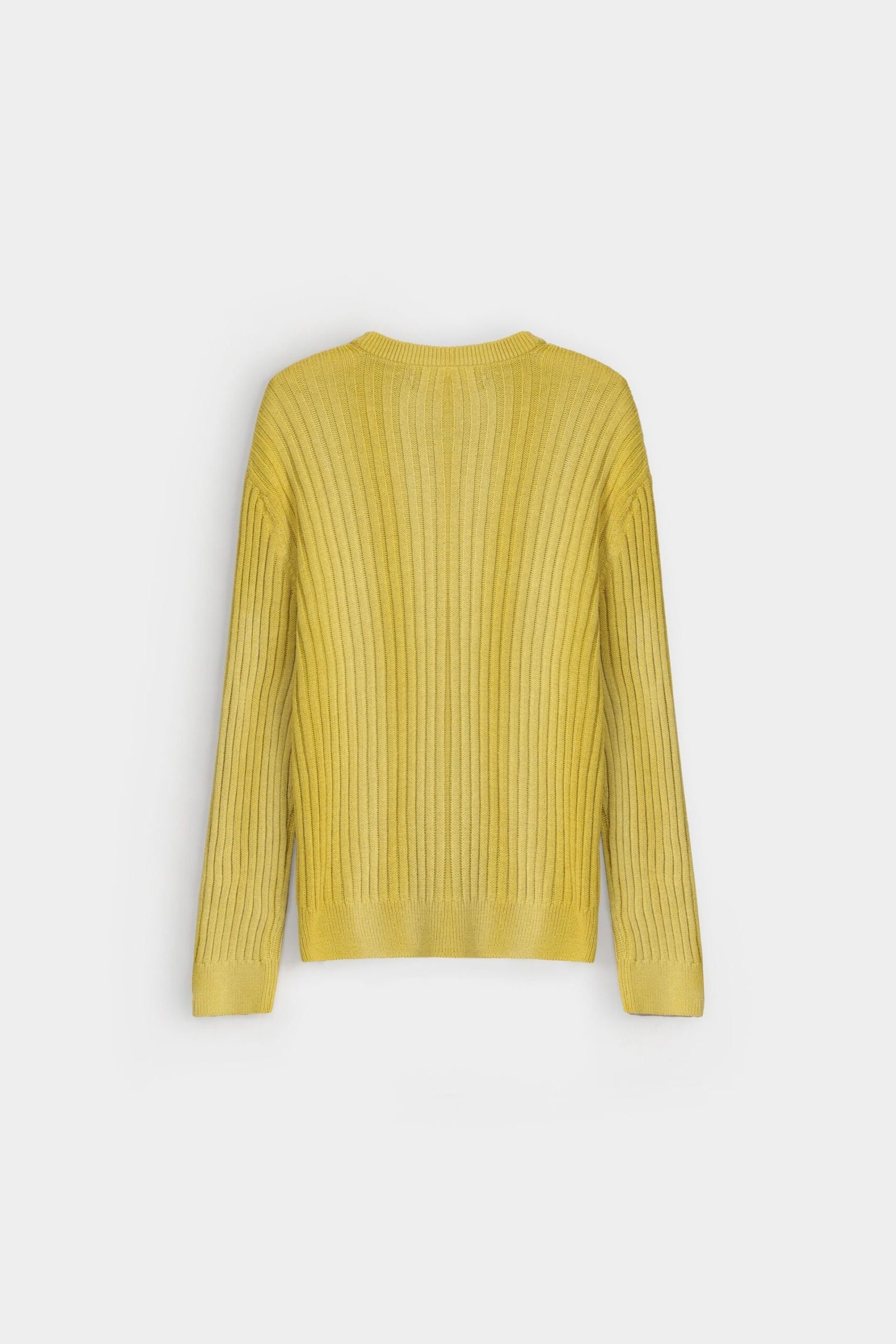 Crew Neck Ribbed Sweater - Image 14
