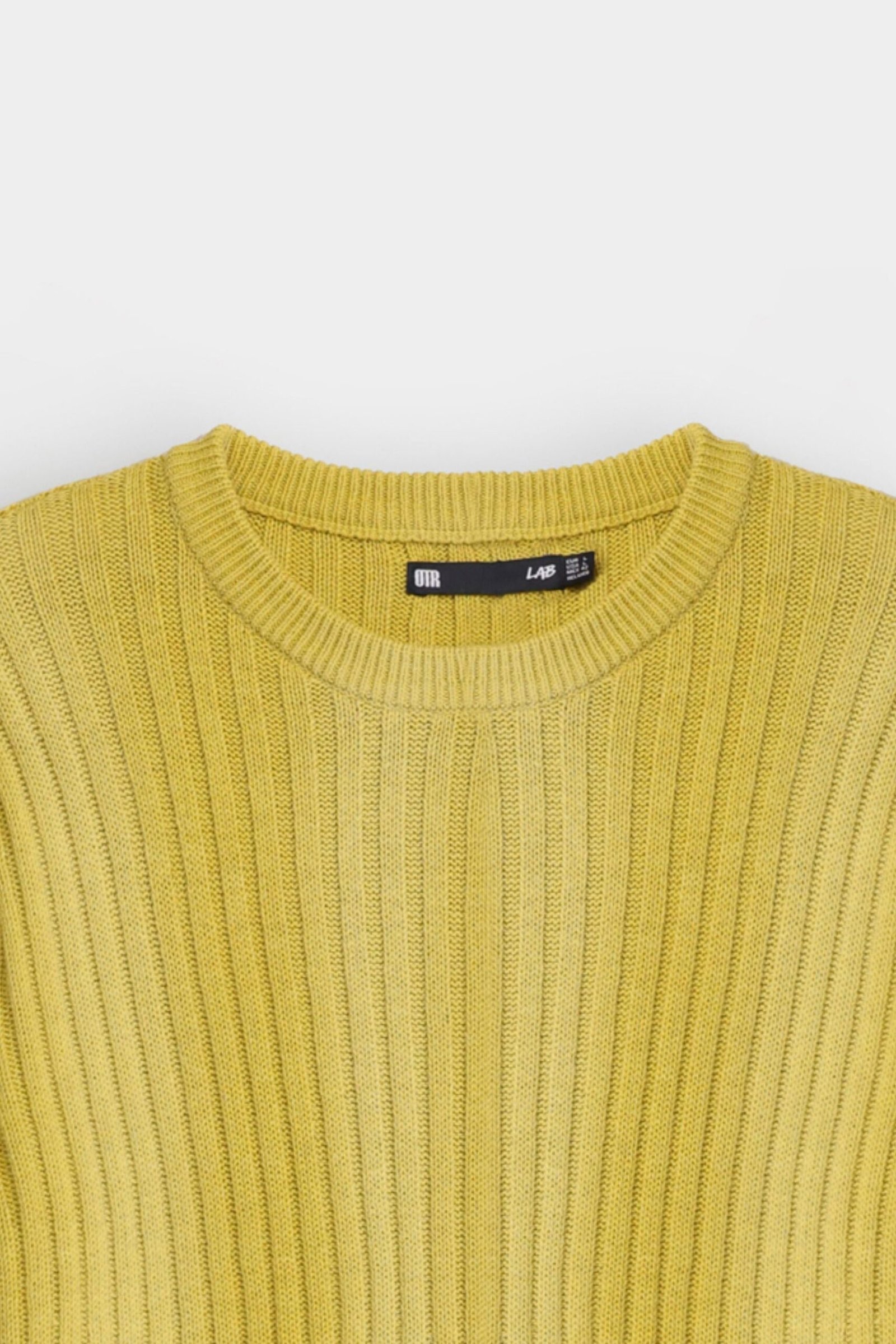 Crew Neck Ribbed Sweater - Image 13