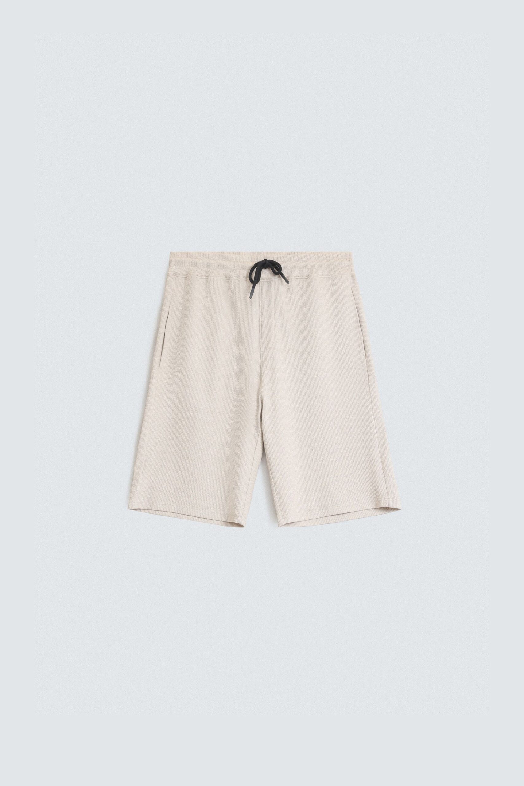 Textured Bermuda Shorts - Image 5