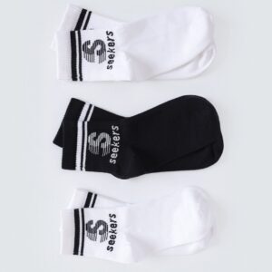 Pack Of 3-Short Crew Socks