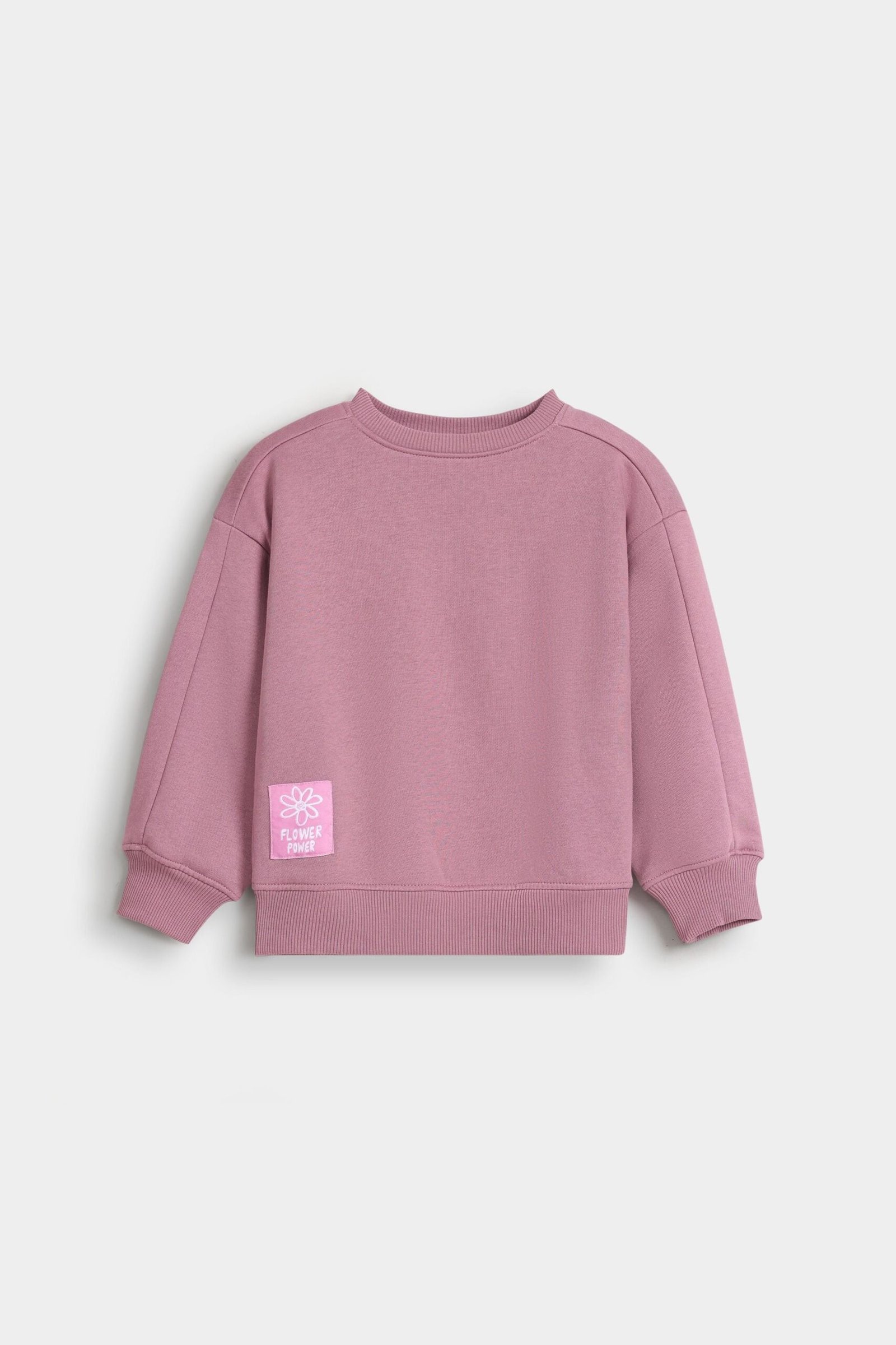 Cropped Basic Sweatshirt - Image 4