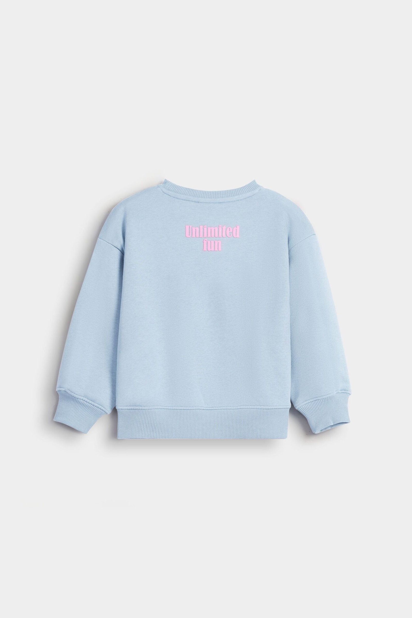 Cropped Basic Sweatshirt - Image 3