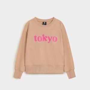 Cropped Graphic Sweatshirt