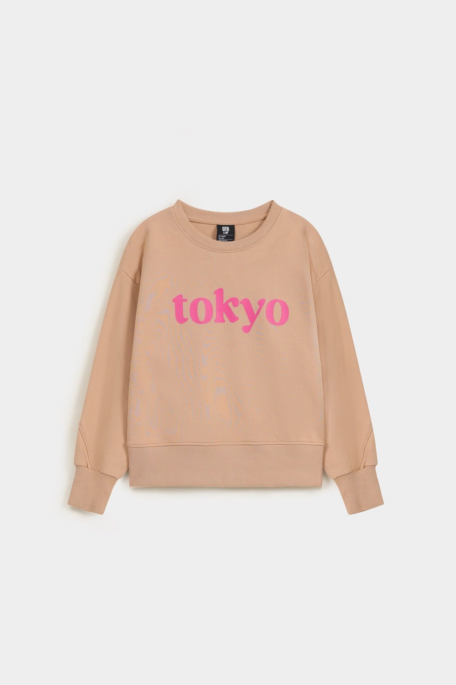 Cropped Graphic Sweatshirt