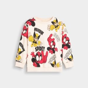 All-Over Printed Sweatshirt