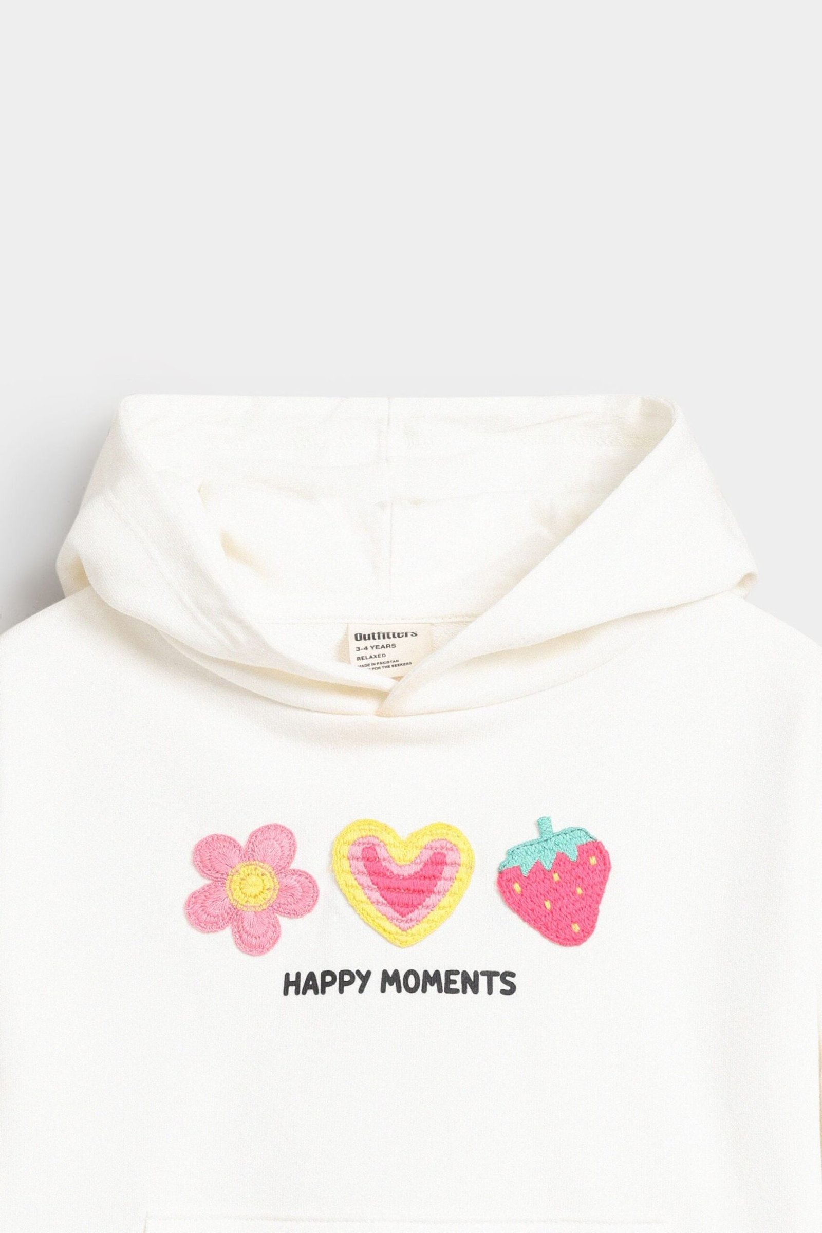 Hoodie With Crochet Detail - Image 2