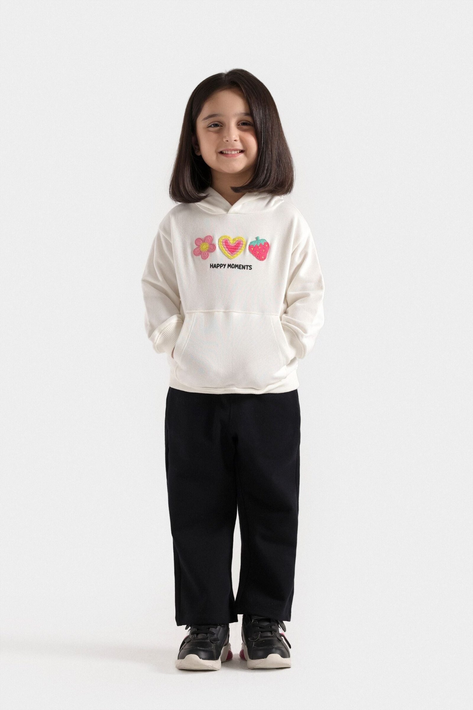 Hoodie With Crochet Detail - Image 4