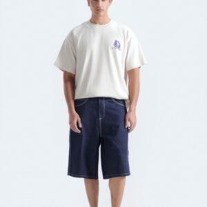 Denim Bermuda Shorts