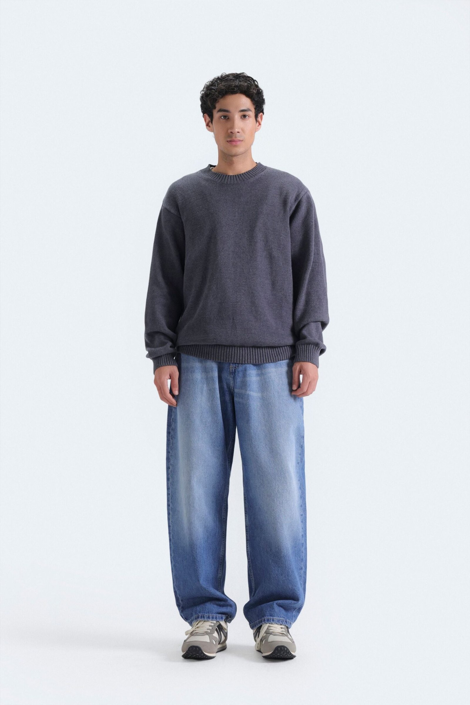 Basic Crew Neck Sweater - Image 8