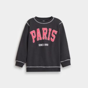 Slogan Print Sweatshirt