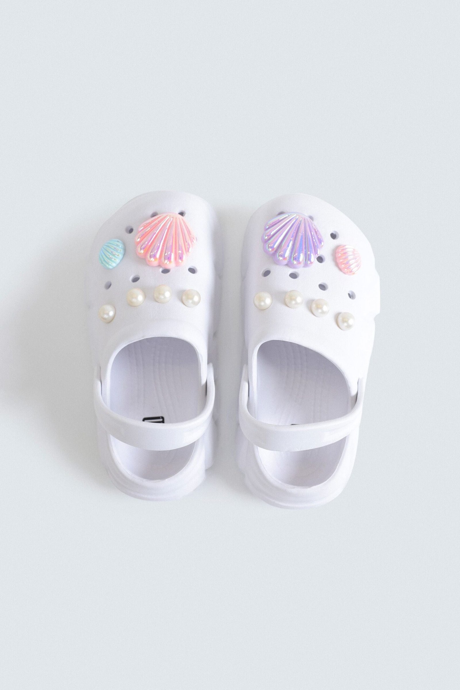Rubber Clogs With Charm Detail - Image 2