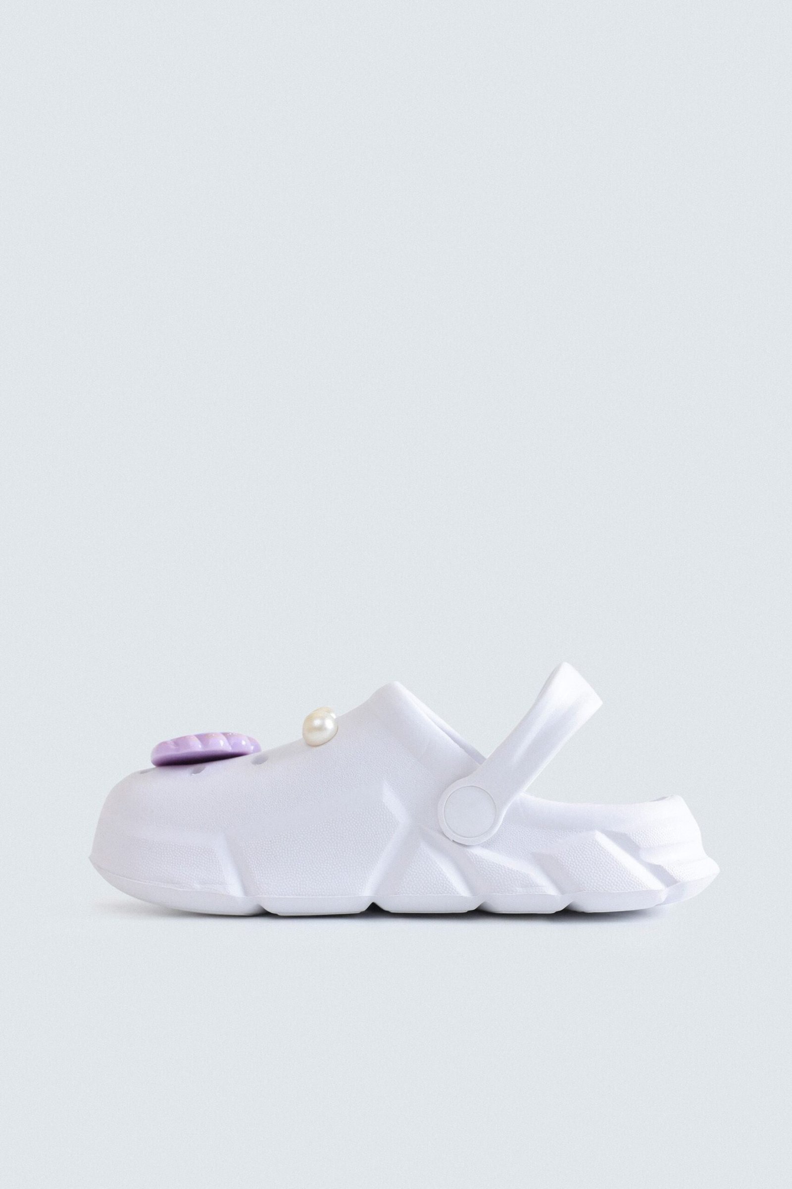 Rubber Clogs With Charm Detail - Image 5