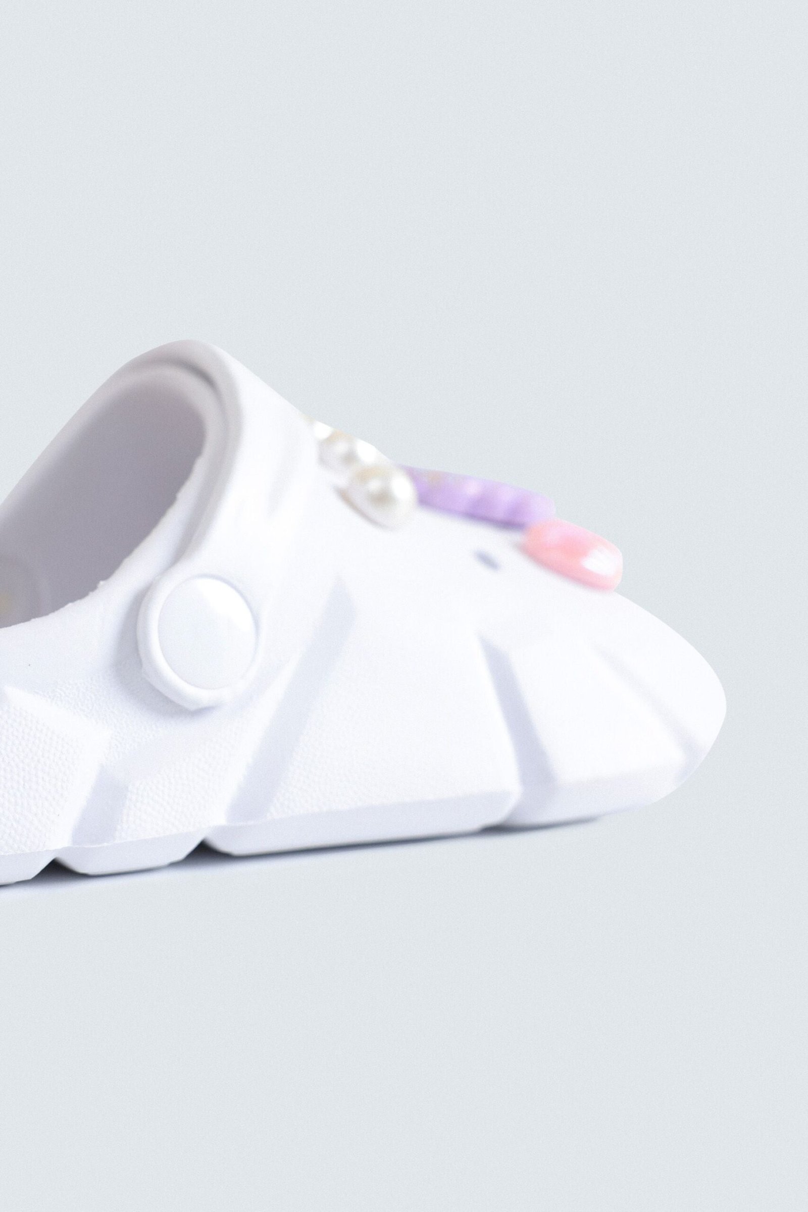 Rubber Clogs With Charm Detail - Image 4