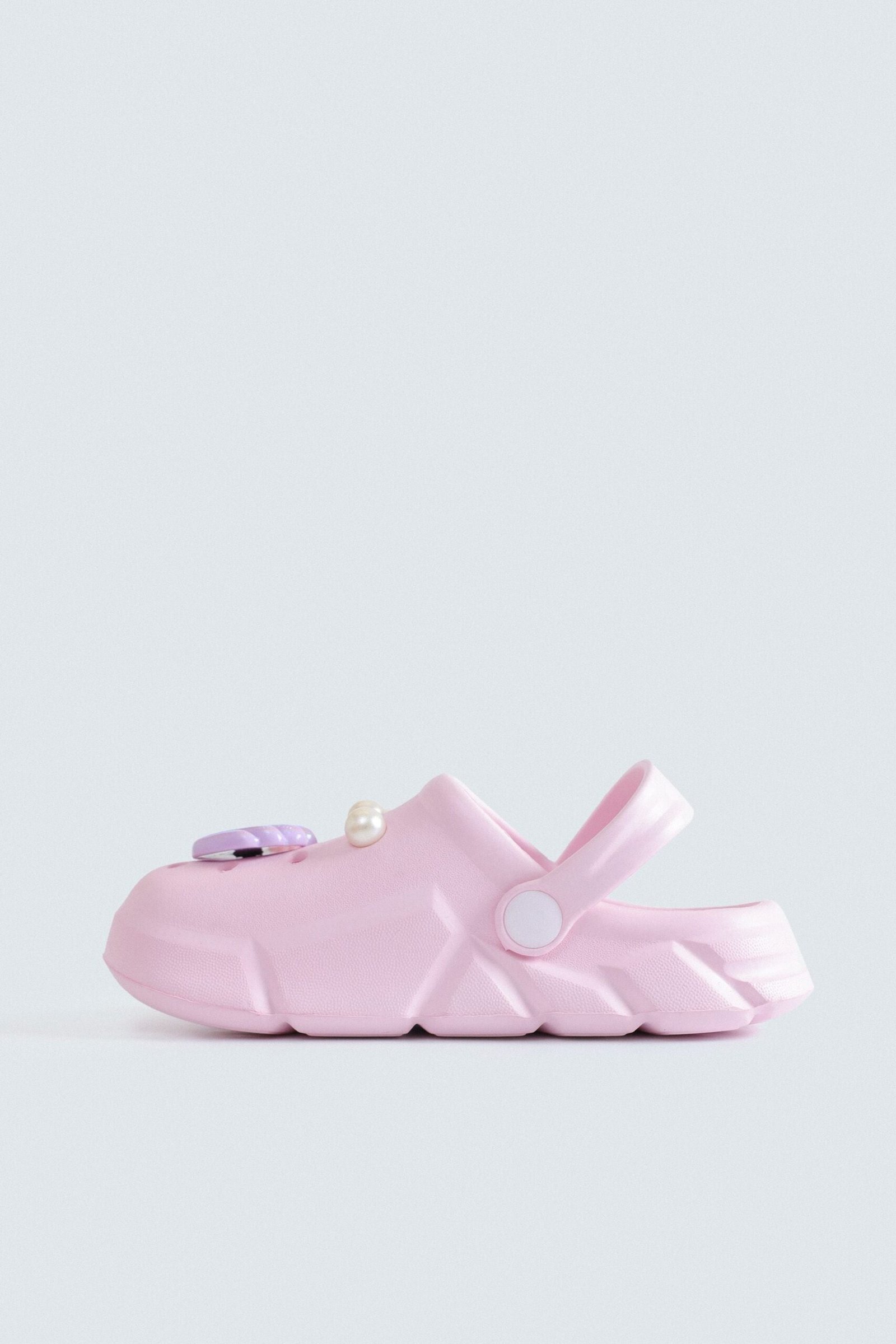 Rubber Clogs With Charm Detail - Image 12