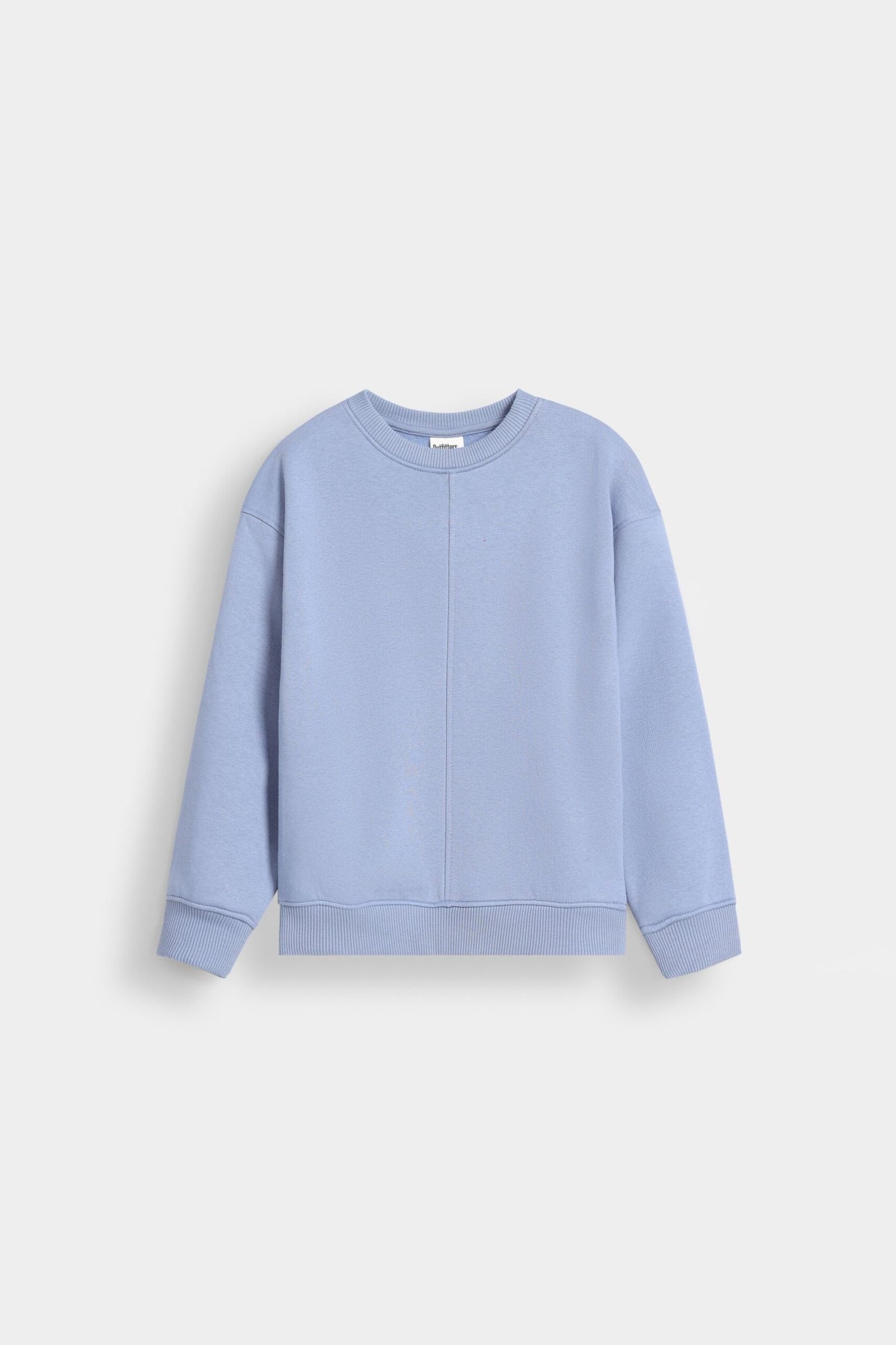 Basic Sweatshirt With Cut & Sew Detail - Image 6