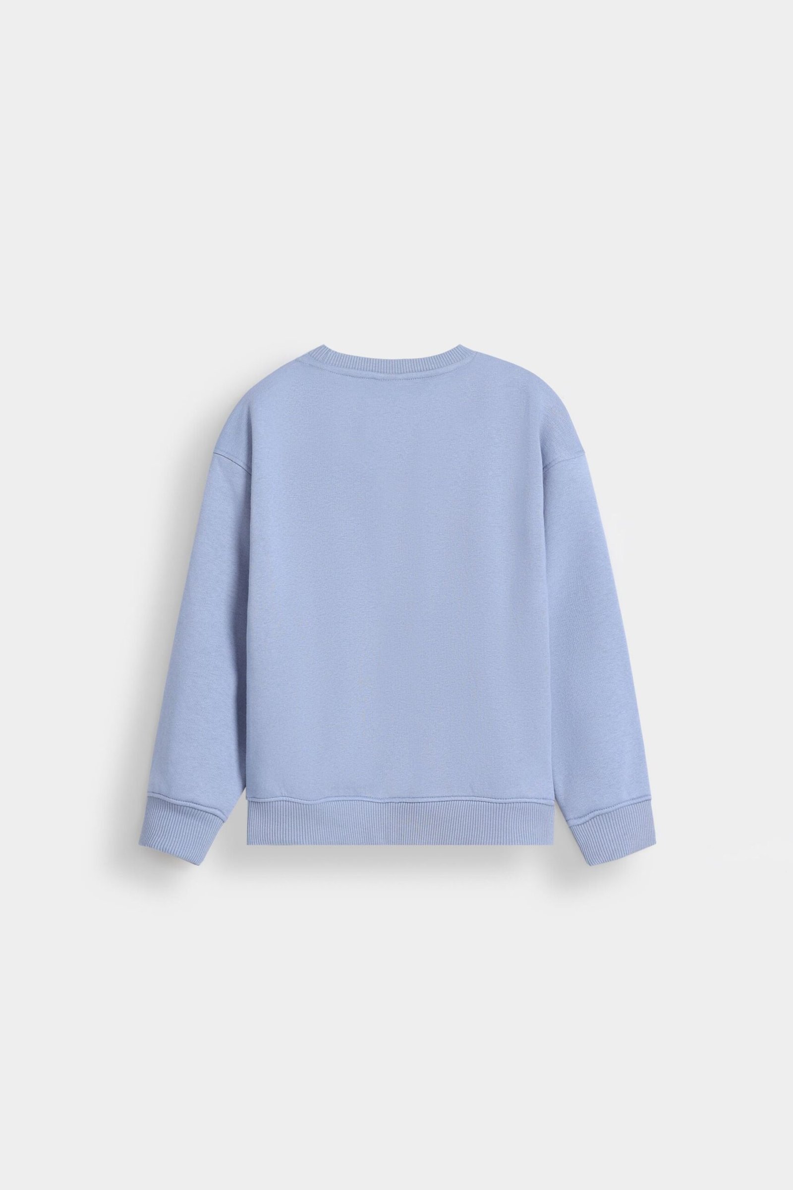 Basic Sweatshirt With Cut & Sew Detail - Image 8