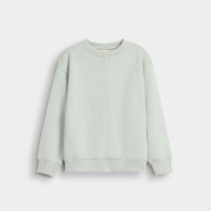 Basic Sweatshirt With Cut & Sew Detail