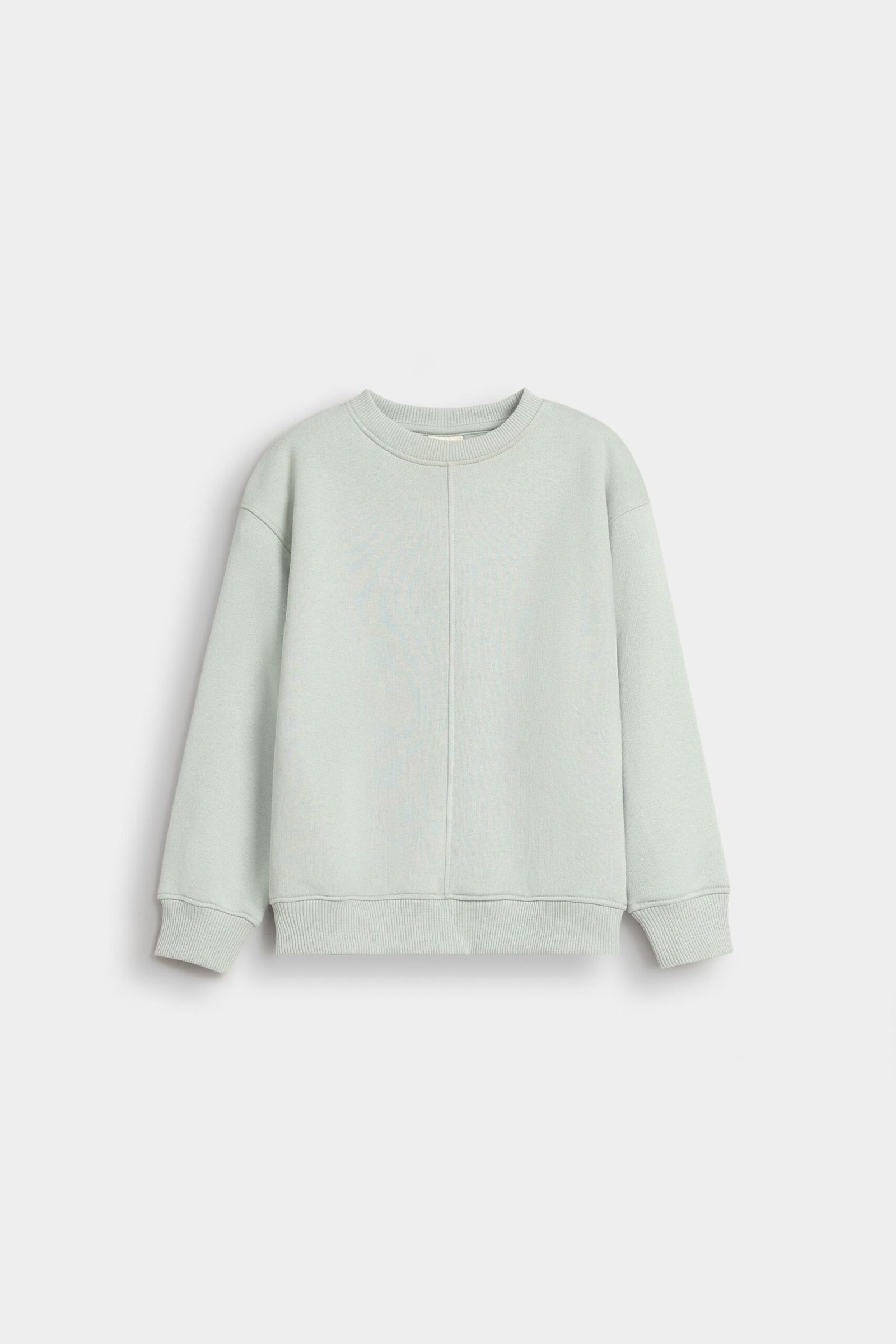 Basic Sweatshirt With Cut & Sew Detail