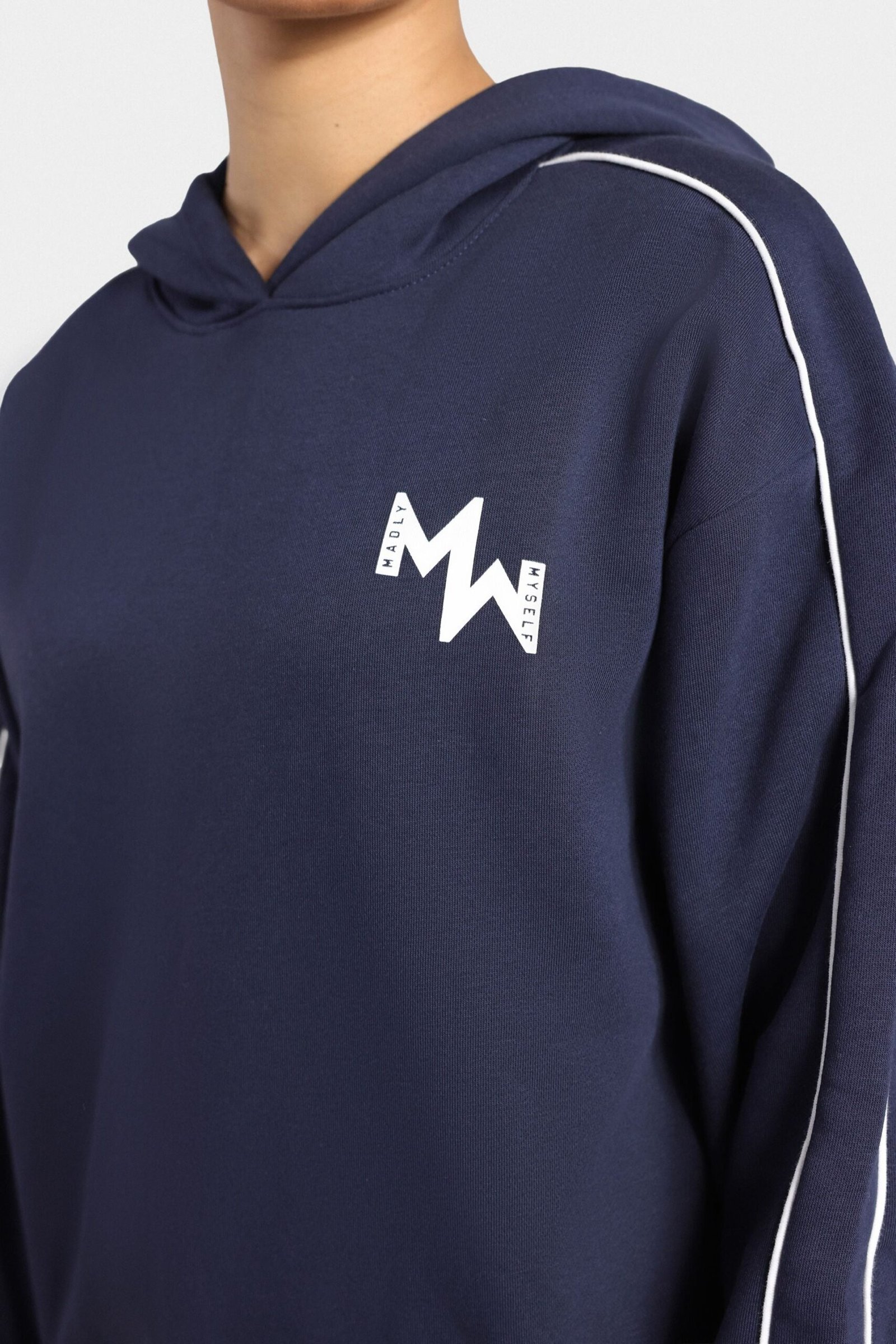Cropped Activewear Hoodie - Image 2