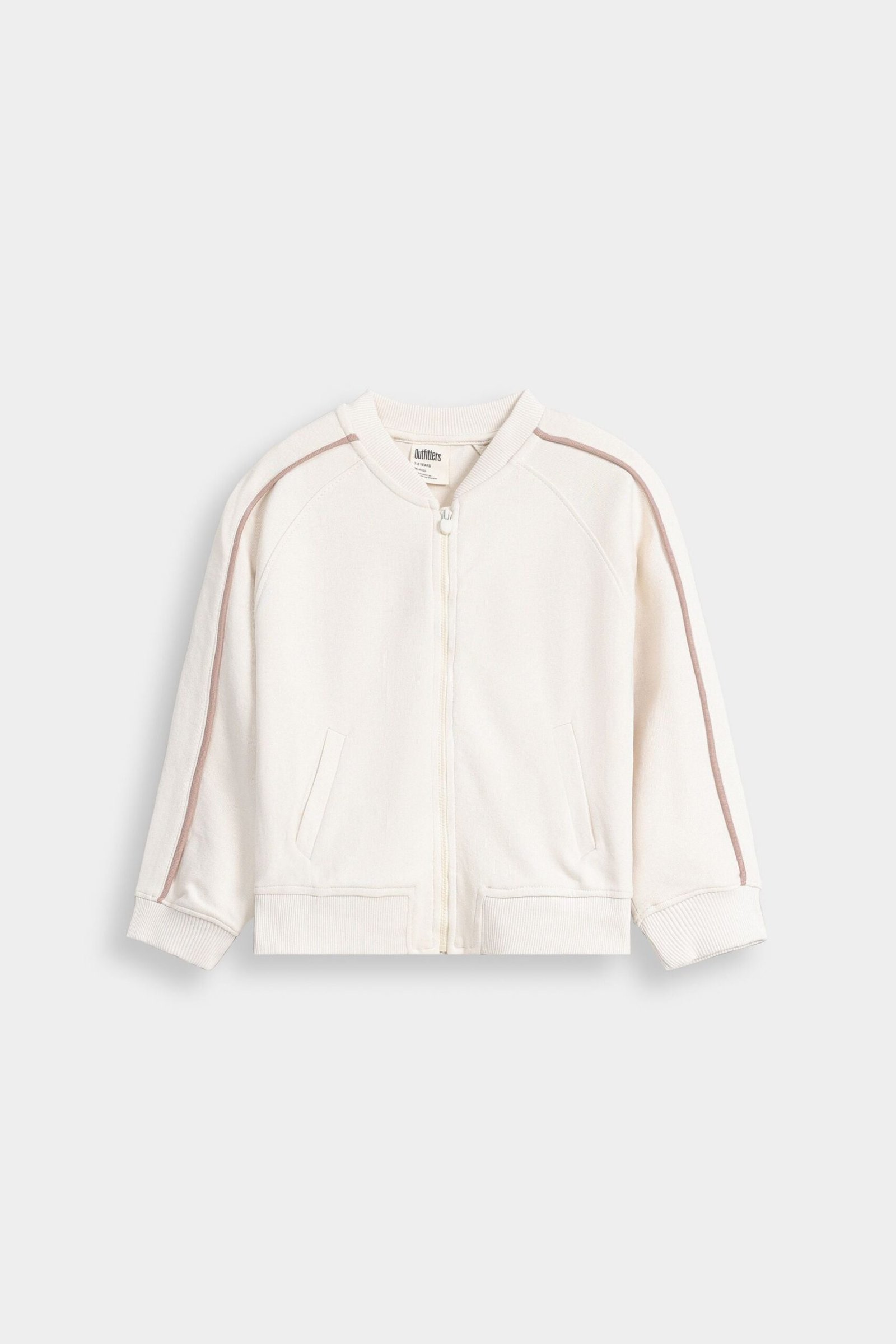 Raglan Sweatshirt With Piping Detail