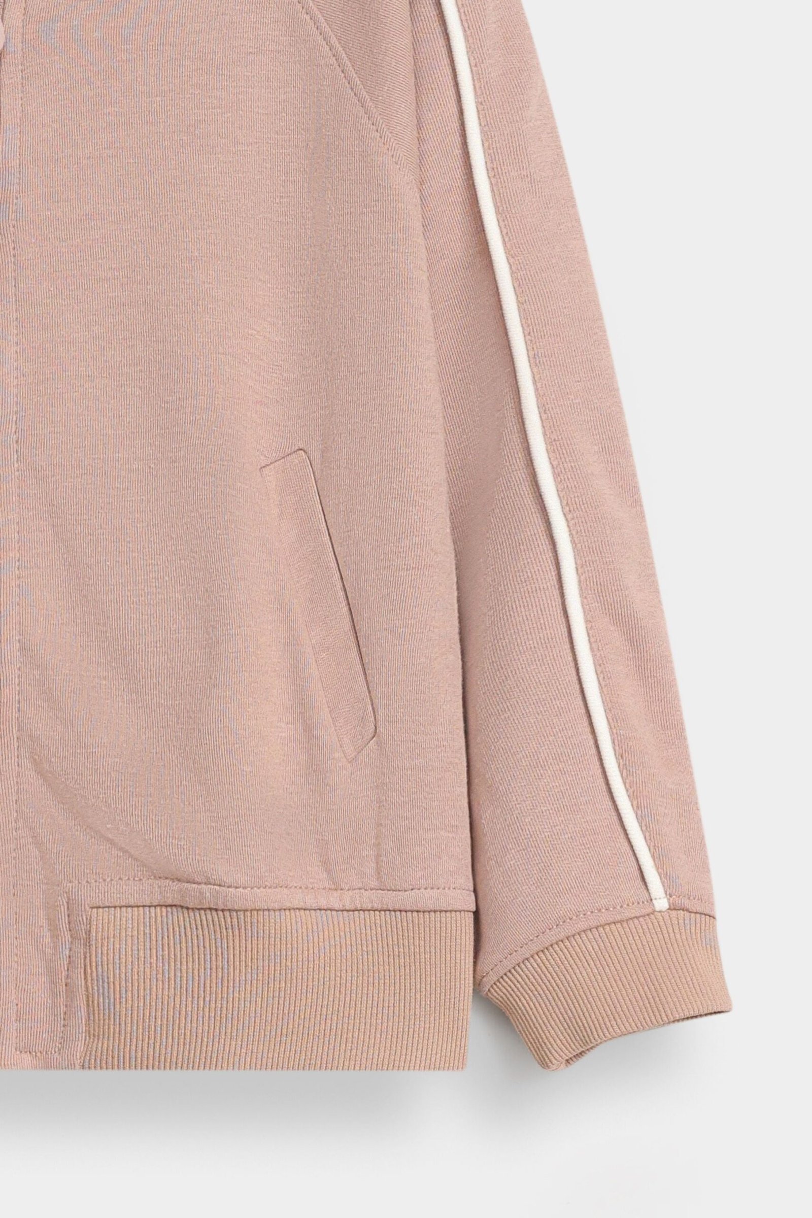 Raglan Sweatshirt With Piping Detail - Image 8