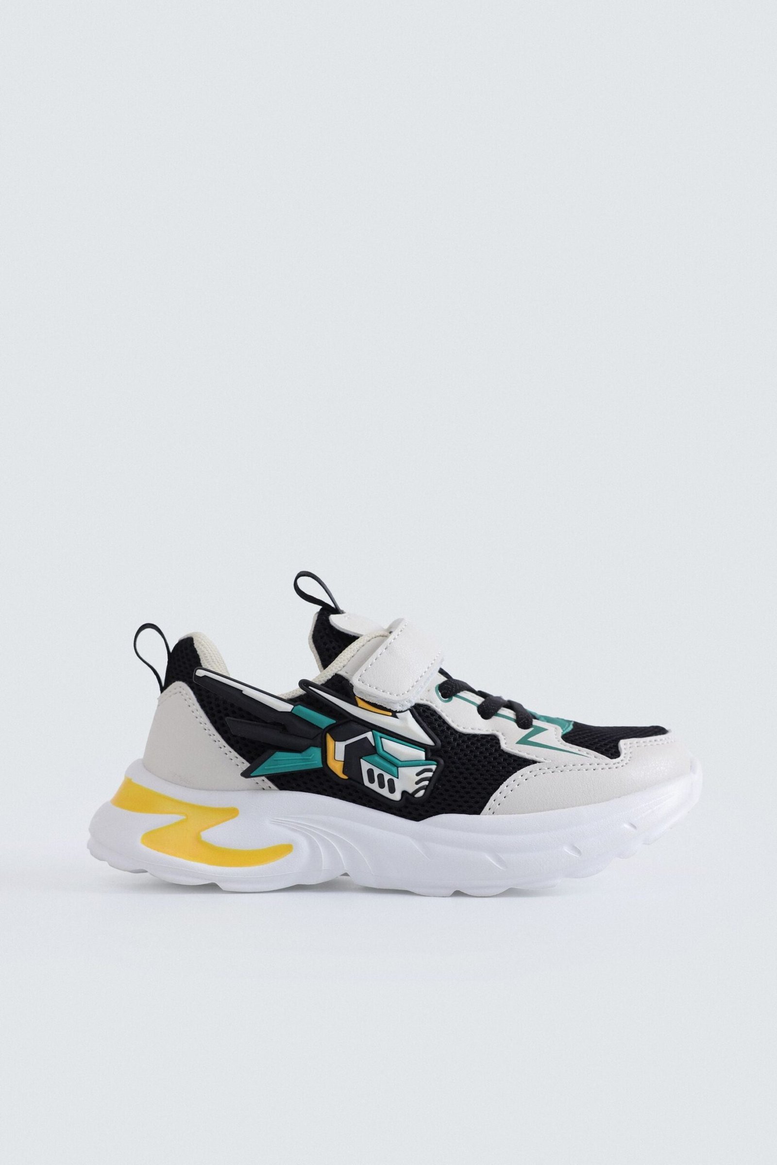 Multi-Piece Mesh Sneakers