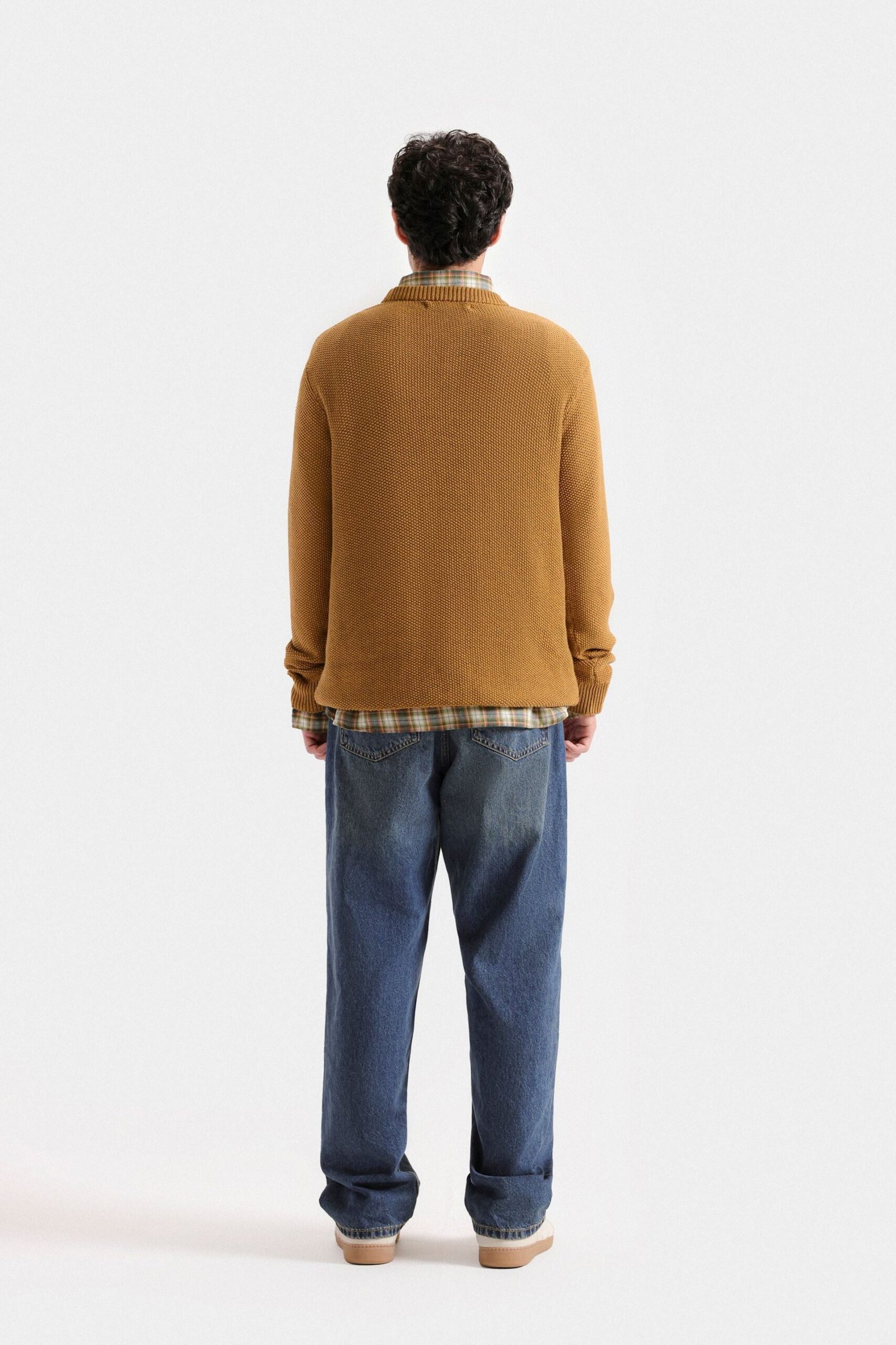 Basic Textured Sweater - Image 4
