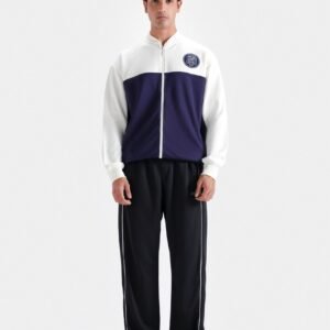 Activewear Color Block Zipper